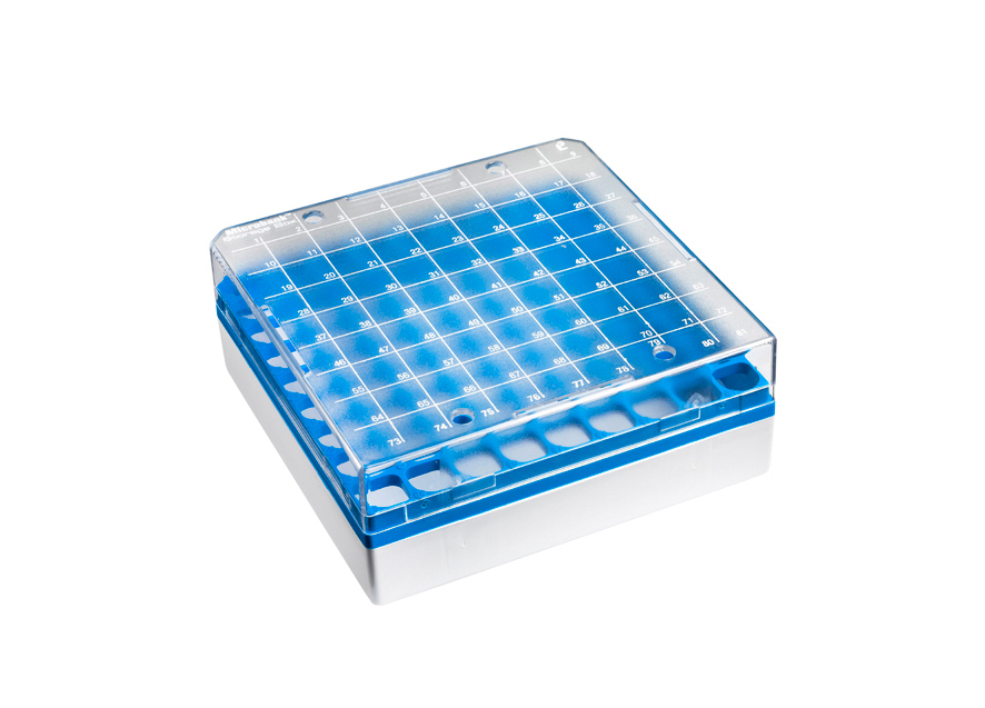 Microbank® Freezer Storage Box – Blue – Pro Lab Diagnostics Inc